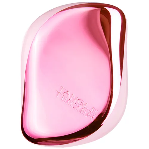 Легендарна щітка для волосся «рожевий металік і рожевий» Tangle Teezer Compact Styler Collectables Baby Doll Pink Chrome