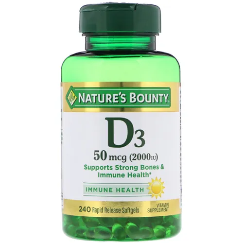 Витамин D3 Nature’s Bounty Vitamin D3 50 mcg