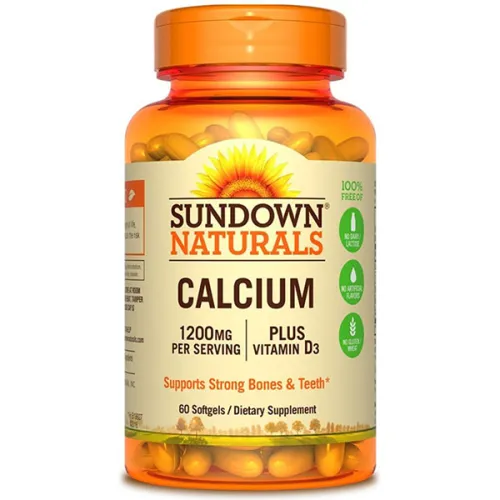 Кальций и витамин D3 Sundown Naturals Calcium + D3 1200 mg, 1200 мг. + 25 мкг.