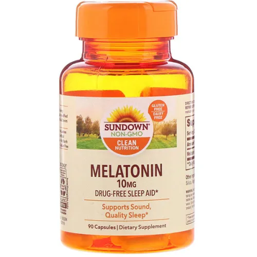 Мелатонин Sundown Naturals Melatonin 10 mg, 10 мг.