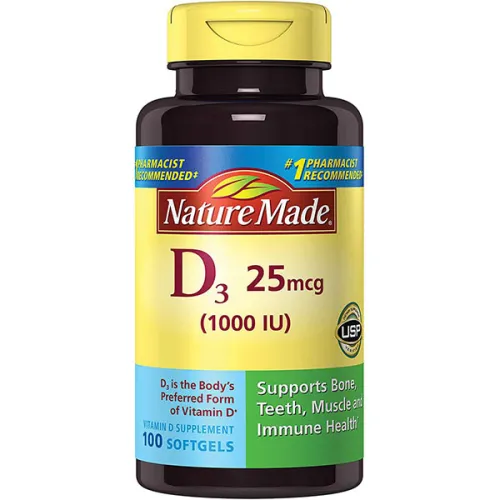 Витамин D3 Nature Made Vitamin D3 25 mcg