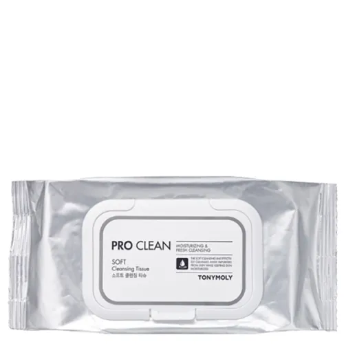 Серветки для зняття макіяжу Tony Moly Pro Clean Soft Cleansing Tissue