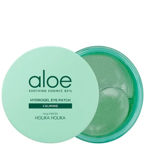 Заспокійливі патчі для очей Holika Holika Aloe Soothing Essence 80% Hydrogel Eye Patch Calming з алое вера