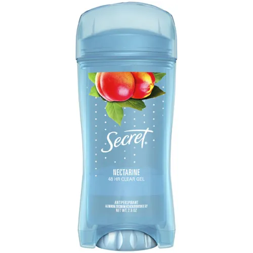 Гелевий дезодорант-антиперспірант «нектарин» Secret Nectarine 48 HR Clear Gel Antiperspirant, 73 г.