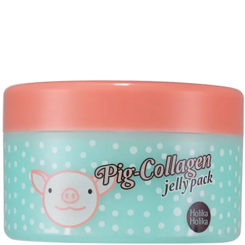 Нічна маска для обличчя Holika Holika Pig Collagen Jelly Pack з колагеном, 80 г.