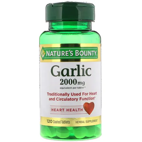 Чеснок Nature’s Bounty Garlic 2000 mg, 2000 мг.