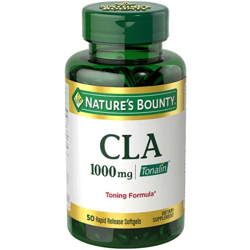 Конъюгированная линолевая кислота Nature’s Bounty CLA Conjugated Linoleic Acid 1000 mg Tonalin, 1000 мг.