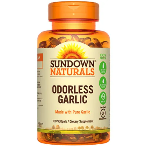 Чеснок без запаха Sundown Naturals Odorless Garlic