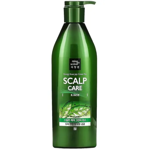 Живильний кондиціонер для ламкого та тьмяного волосся Mise en Scene Scalp Care Rinse Fresh & Mild, 680 мл.