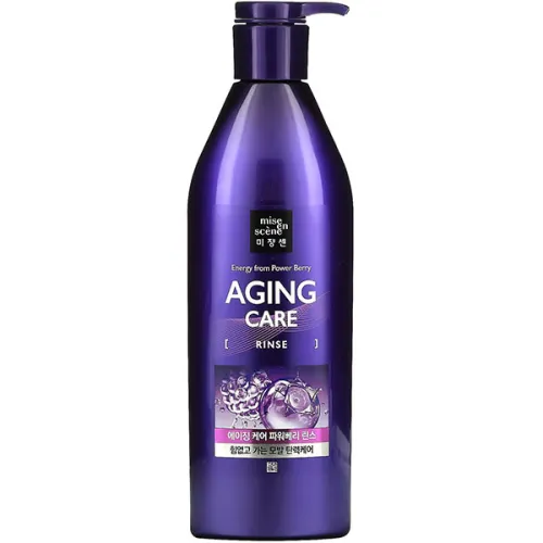 Антивіковий кондиціонер для волосся Mise en Scene Aging Care Rinse Full & Thick, 680 мл.