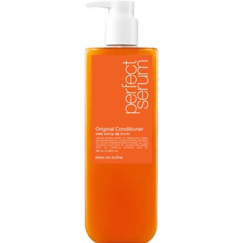 Кондиціонер Mise en Scene Perfect Serum Original Conditioner з оліями для пошкодженого волосся, 680 мл.