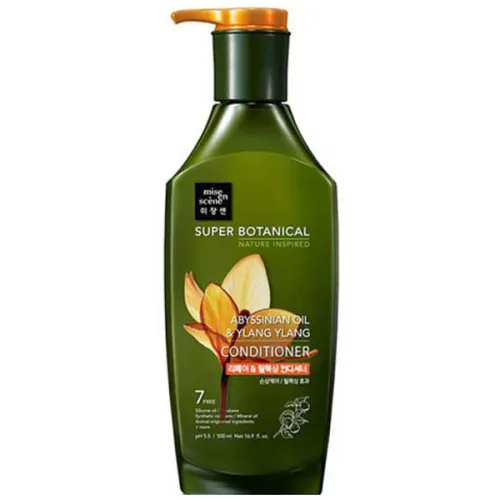 Відновлюючий кондиціонер для волосся Mise en Scene Super Botanical Abyssinian Oil & Ylang Ylang Conditioner з абіссінською