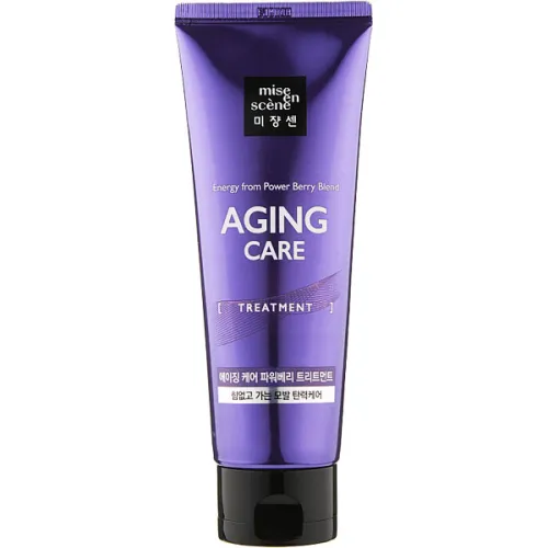 Антивікова маска для ослабленого волосся Mise en Scene Aging Care Treatment Full & Thick, 180 мл.