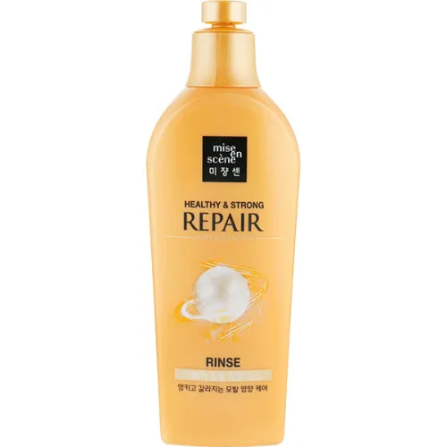 Протеїновий кондиціонер для відновлення волосся Mise en Scene Pearl Healthy & Strong Repair Rinse, 780 мл.