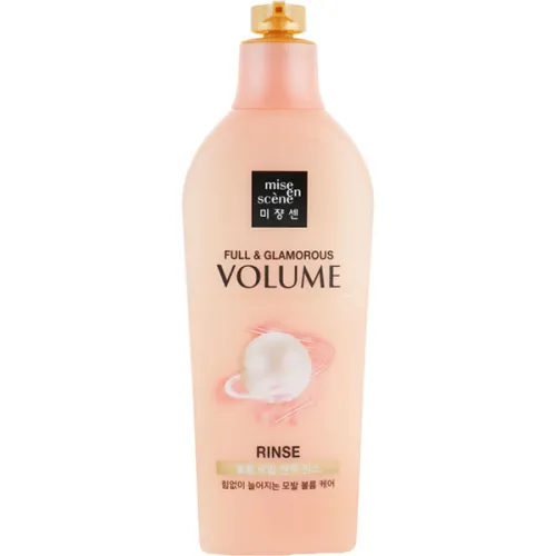 Зволожуючий кондиціонер для надання об’єму Mise en Scene Full & Glamorous Volume Rinse, 780 мл.