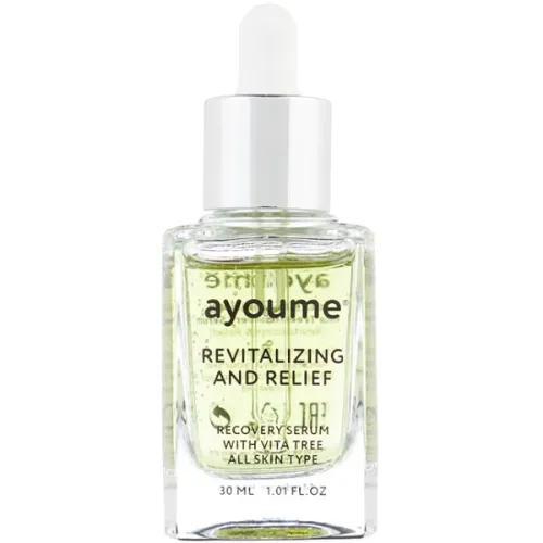 Витаминная сыворотка Ayoume Revitalizing And Relief Recovery Serum With Vita Tree с экстрактом облепихи и зеленого чая, 30