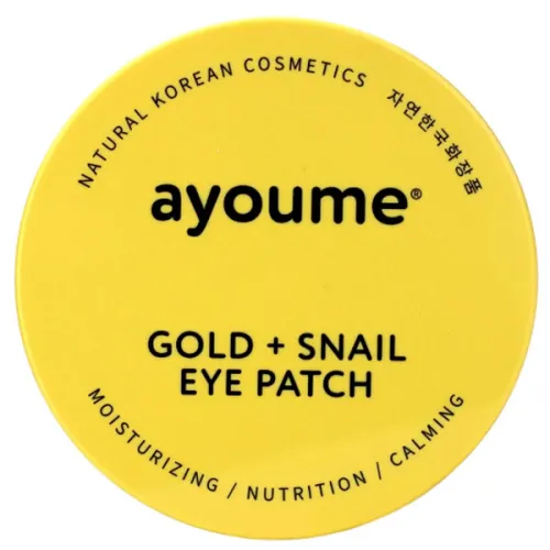 Патчі для очей Ayoume Gold + Snail Eye Patch з золотом та равликовим муцином