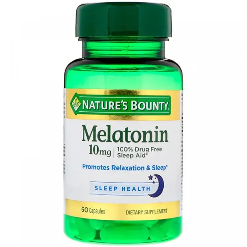 Мелатонин Nature’s Bounty Melatonin 10 mg, 10 мг.