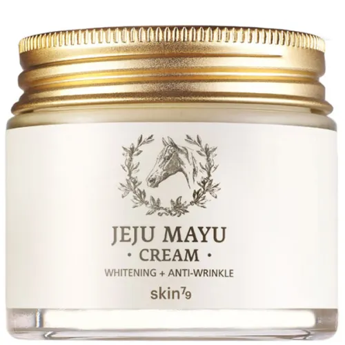 Антивозрастной крем для лица Skin79 Jeju Mayu Cream с лошадиным маслом, 70 мл.