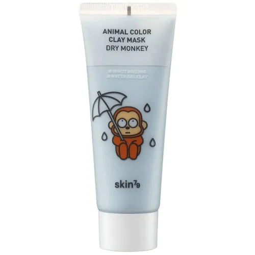 Увлажняющая глиняная маска для лица Skin79 Animal Color Clay Mask Dry Monkey, 70 г.