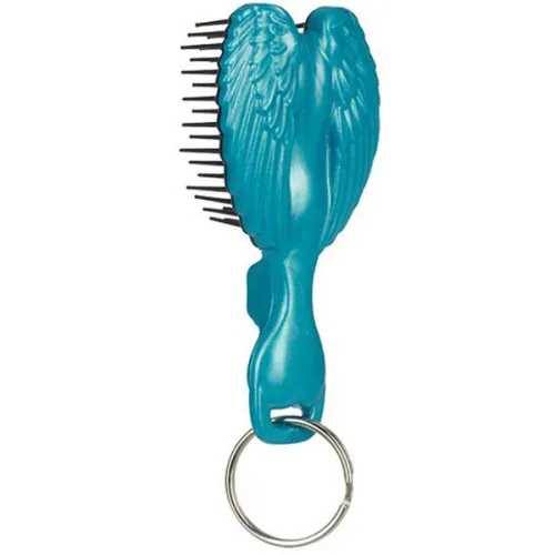 Щітка для волосся у вигляді брелока «блакитна» Tangle Angel Baby Turquoise