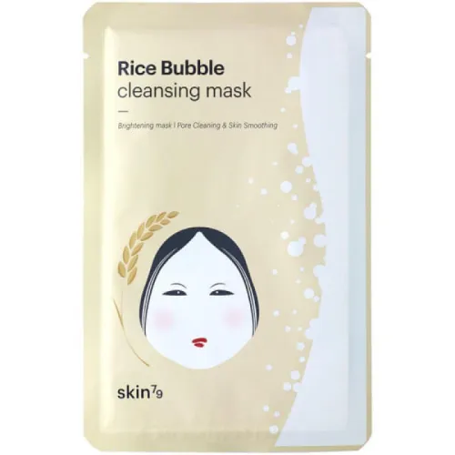 Рисовая пузырьковая очищающая маска Skin79 Rice Bubble Cleansing Mask, 1 шт. х 23 мл.