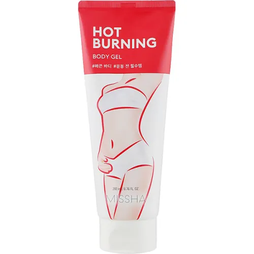 Антицеллюлитный корректирующий термо-гель для тела Missha Hot Burning Body Gel, 200 мл.