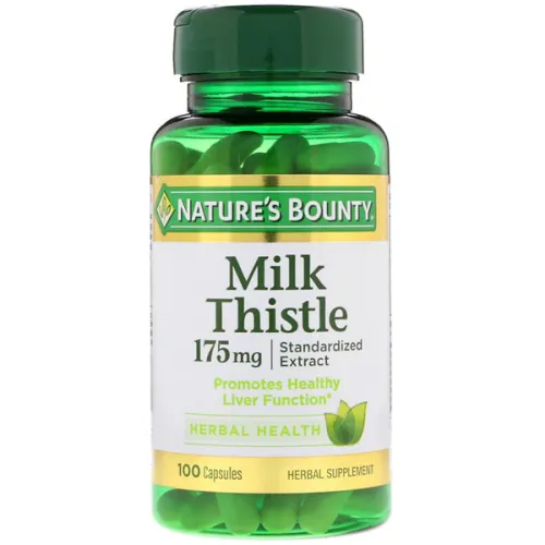 Расторопша Nature’s Bounty Milk Thistle 175 mg, 175 мг.