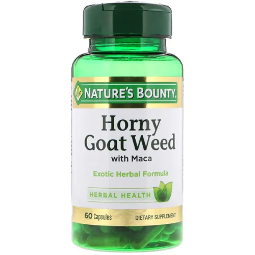 Трава горянки Nature’s Bounty Horny Goat Weed with Maca с мака
