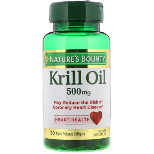 Масло криля Nature’s Bounty Krill Oil 500 mg, 500 мг.