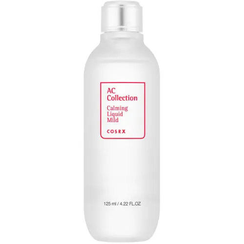 Легкий успокаивающий флюид для проблемной кожи Cosrx AC Collection Calming Liquid Mild с экстрактом камелии, 125 мл.
