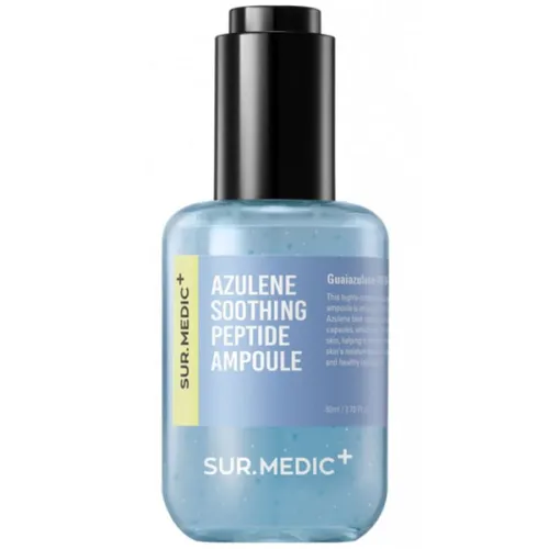 Успокаивающая ампульная сыворотка для лица Neogen Sur.Medic Azulene Soothing Peptide Ampoule с азуленом и пептидами, 80 мл.