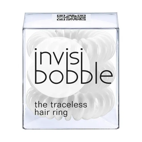 Резинка-браслет для волос «белая» Invisibobble Innocent White