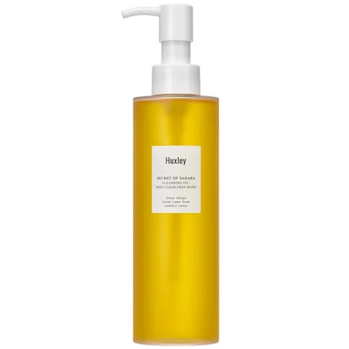 Гидрофильное масло Huxley Secret of Sahara Cleansing Oil: Deep Clean Deep Moist с экстрактом кактуса опунция и облепихи, 200