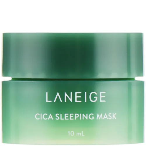 Нічна заспокійлива маска для обличчя Laneige Cica Sleeping Mask з центелою, 10 мл.