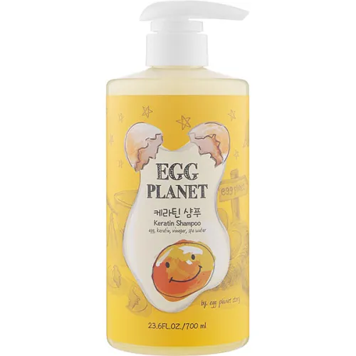 Відновлюючий кератиновий шампунь для волосся Daeng Gi Meo Ri Egg Planet Keratin Shampoo, 700 мл.