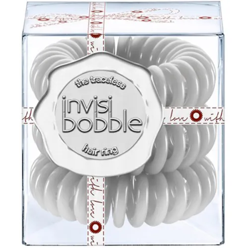 Резинка-браслет для волосся «сіра» Invisibobble Foggy Nights