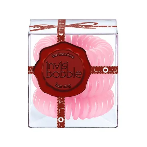 Резинка-браслет для волосся «рожева» Invisibobble Candy Cane