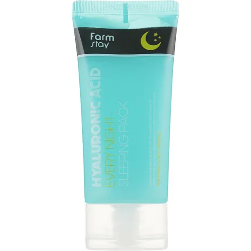 Нічна маска для обличчя FarmStay Hyaluronic Acid Every Night Sleeping Pack з гіалуроновою кислотою, 120 мл. термін пр. до