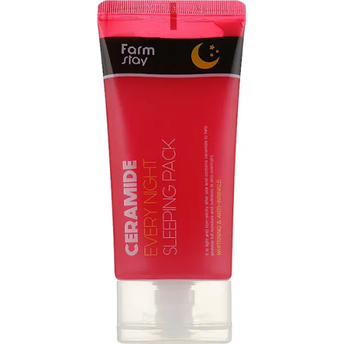 Нічна маска для обличчя FarmStay Ceramide Every Night Sleeping Pack з керамідами, 120 мл.