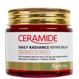 Интенсивный увлажняющий крем-бальзам для лица FarmStay Ceramide Daily Radiance Repair Balm с керамидами, 80 г.