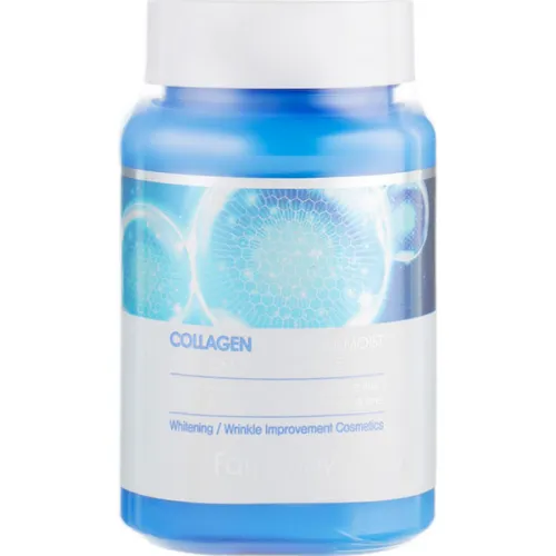 Увлажняющий ампульный крем-сыворотка для лица FarmStay Collagen Water Full Moist Cream Ampoule с коллагеном, 250 мл.