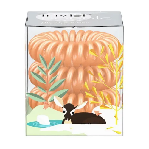 Резинка-браслет для волос «светло-оранжевая» Invisibobble Silky Seasons