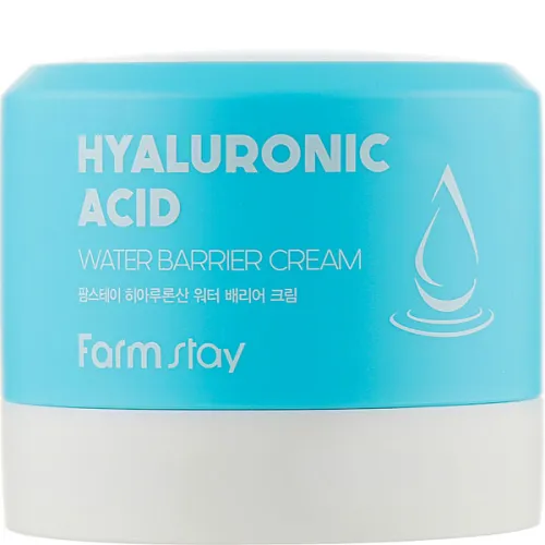 Увлажняющий крем-барьер для лица FarmStay Hyaluronic Acid Water Barrier Cream с гиалуроновой кислотой, 80 мл.