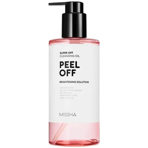 Гидрофильное масло Missha Super Off Cleansing Oil Peel Off с эффектом пилинга, 305 мл.