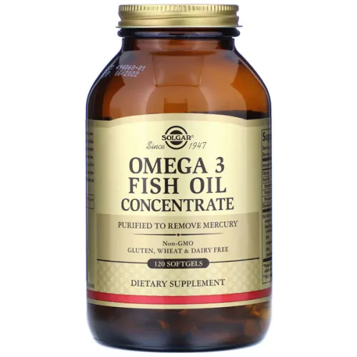 Омега-3 рыбий жир, концетрат Solgar Omega-3 Fish Oil Concentrate