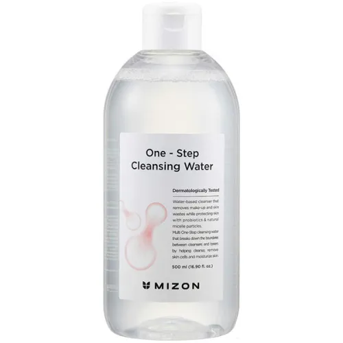 Мицеллярная вода Mizon One-Step Cleansing Water с пробиотиками, 500 мл.