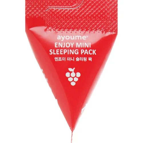 Антивозрастная ночная маска для лица Ayoume Enjoy Mini Sleeping Pack, 3 г.