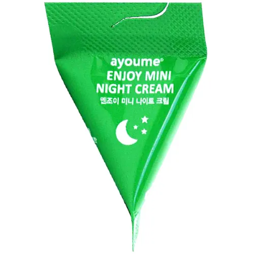 Нічний крем для обличчя Ayoume Enjoy Mini Night Cream з азіатською центеллою, 3 г.