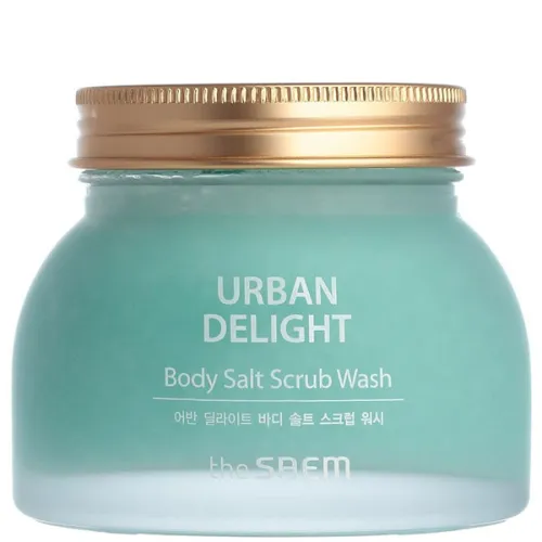Очищающий скраб для тела The Saem Urban Delight Body Salt Scrub Wash с морской солью, 430 г.